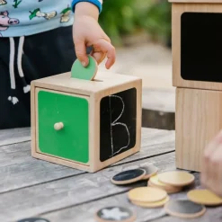 TTS Wooden Post Sort 'n' Play Cubes Hot
