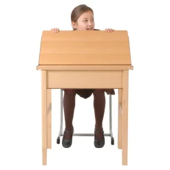 TTS Wooden Single Locker Desks H760mm Sale