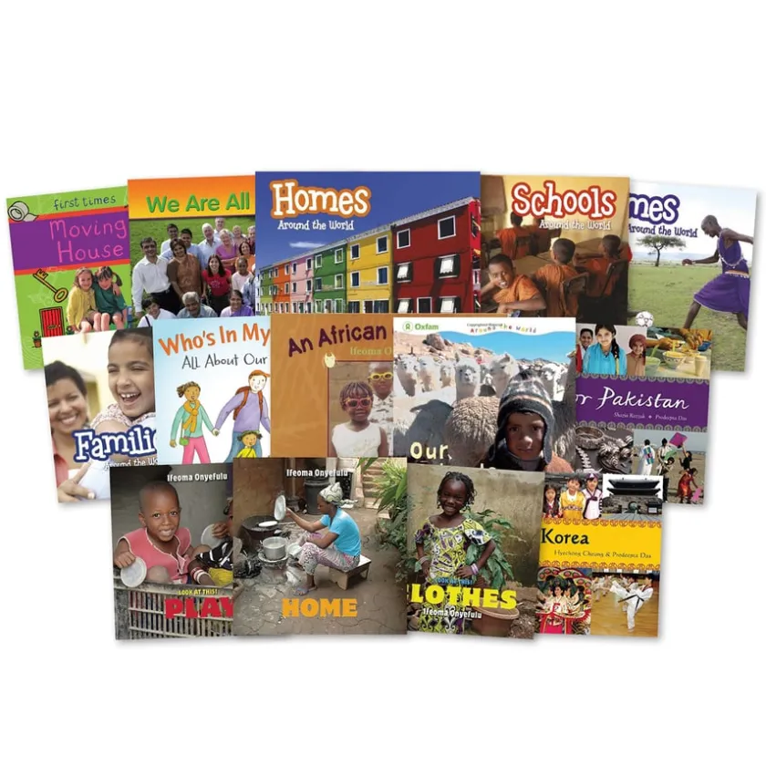 TTS World Community Diversity Books 14pk Clearance