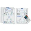TTS Write & Wipe Visualise Maths Boards 30pk New