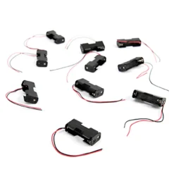 TTS 2 x AA Battery Holders with Leads Best