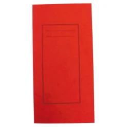 TTS 8'' x 4'' Exercise Book 12mm Ruled 32pg Red 50pk
