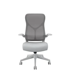 TTS Zip Mesh Back Chair with Folding Arms New